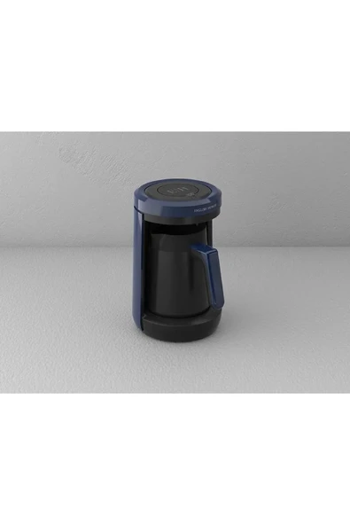 TKM 6002 Çift Taşım Türk Kahvesi Makinesi Siyah-Lacivert - Resim 2