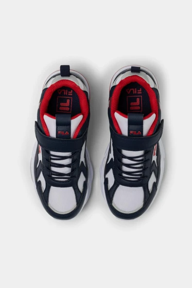 Fila Madrun Velcro FFK0261.53034 Lacivert Beyaz Çocuk Spor Ayakkabı - 5