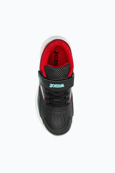 Joma Active JR 2401 JACTIW2401V Siyah Kırmızı Çocuk Günlük Spor Ayakkabı - 4