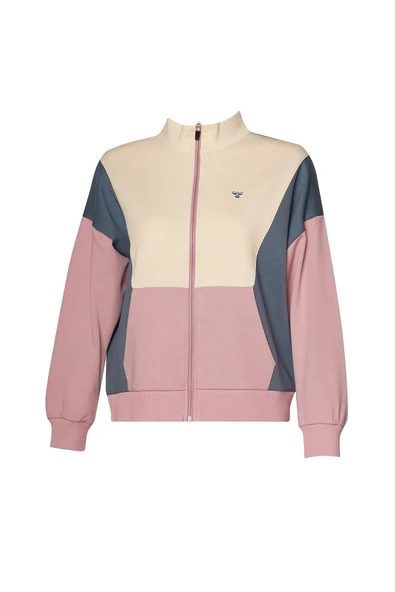 hummel Yankey Zip Jacket Çok Renkli Kadın Fermuarlı Ceket - 2