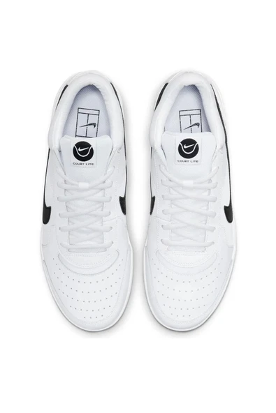 Nike Zoom Court Lite 3 DH0626-100 Beyaz Unisex Yürüyüş/Koşu Ayakkabısı - Resim 8