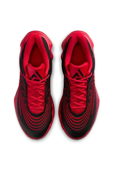 Nike Giannis Immortality 4 FQ3680-004 Siyah/Kırmızı Erkek Basketbol Ayakkabısı - SPORNOKTASI.COM - 5