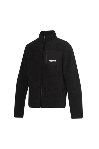 hummel Arthur Sherpa Zip Jacket Siyah Erkek Fermuarlı Ceket - 4