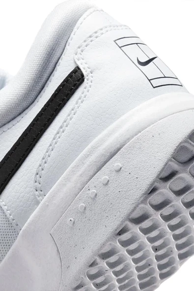 Nike Zoom Court Lite 3 DH0626-100 Beyaz Unisex Yürüyüş/Koşu Ayakkabısı - Resim 6