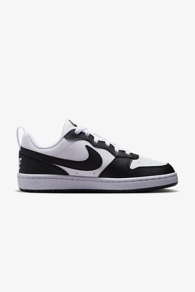 Nike Court Borough Low Recraft (GS) DV5456-131 Beyaz/Siyah Kadın Günlük Spor Ayakkabı - 2