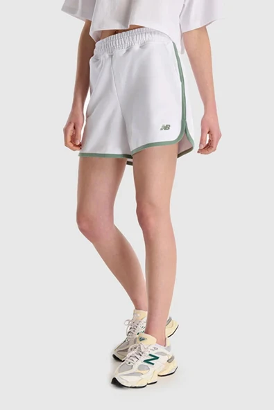 New Balance Lifestyle WNS1515-WT Beyaz Kadın Şort