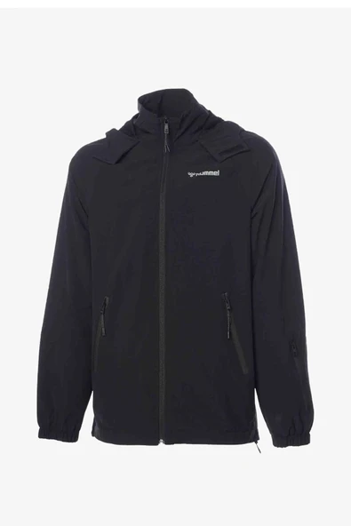 hummel Jerik Rain Coat Siyah Erkek Yağmurluk - 4