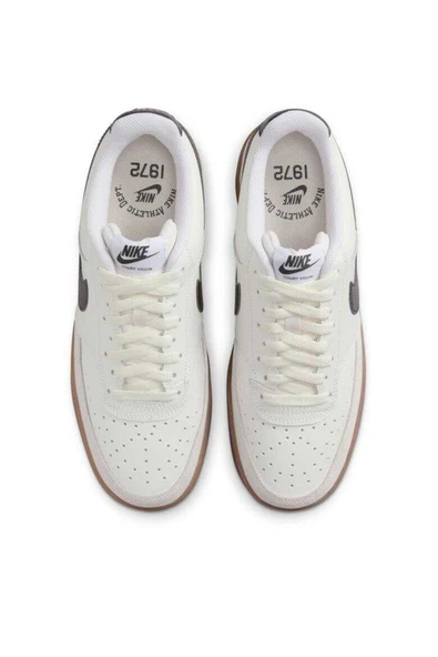 Nike Court Vision LO FQ8075-133 Krem Erkek Günlük Ayakkabı - Resim 8