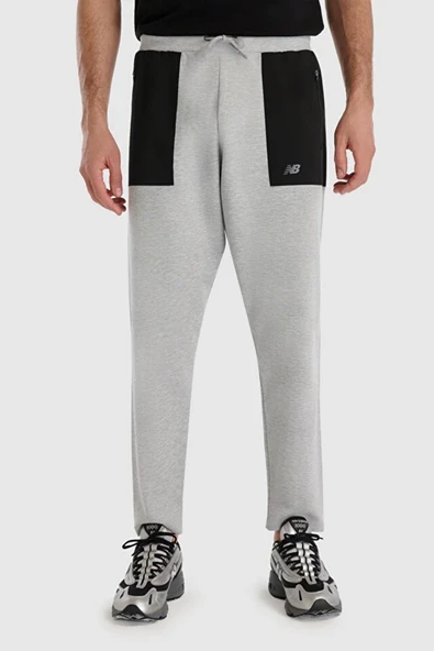 New Balance Lifestyle MNP1516-AG Gri Erkek Eşofman Altı - 2