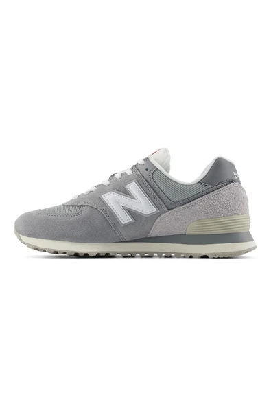 New Balance 574 U574BKR Gri Unisex Günlük Spor Ayakkabı - 2