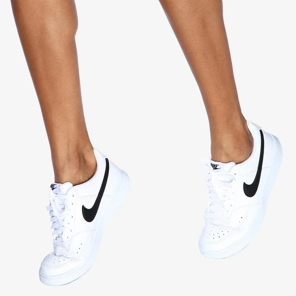Nike Court Vision LO NN DH3158-101 Beyaz Kadın Spor Ayakkabı - Resim 3