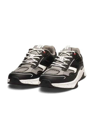 hummel Wiza Performance Siyah Unisex Yürüyüş/Koşu Ayakkabısı - 3