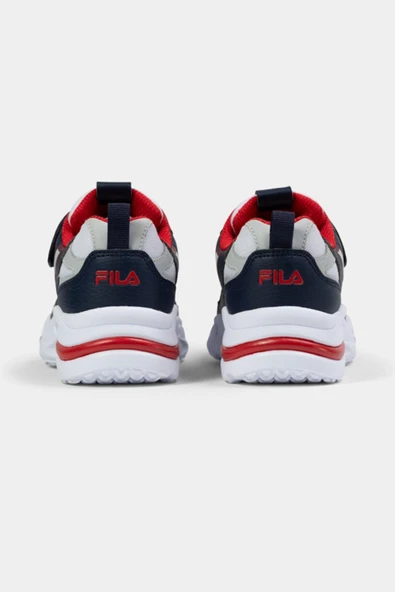 Fila Madrun Velcro FFK0261.53034 Lacivert Beyaz Çocuk Spor Ayakkabı - 3