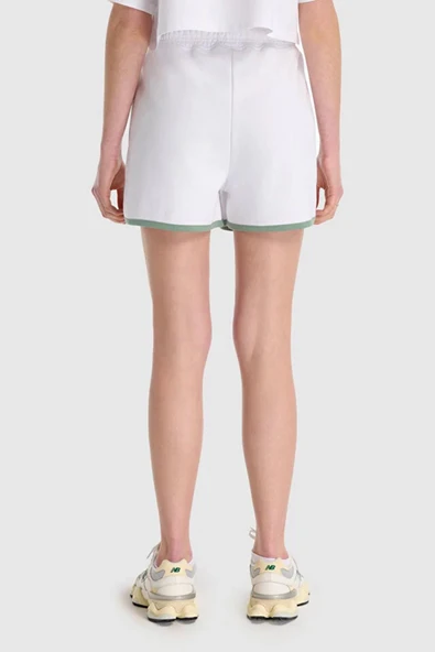 New Balance Lifestyle WNS1515-WT Beyaz Kadın Şort - 4