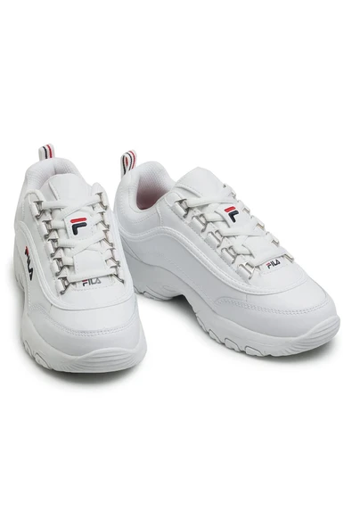 Fila Strada 1010781.1FG  Çocuk Beyaz Spor Ayakkabı - 5