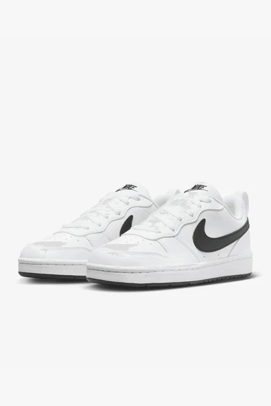 Nike Court Borough Low Recraft (GS) DV5456-104 Beyaz Kadın Spor Ayakkabı - 3