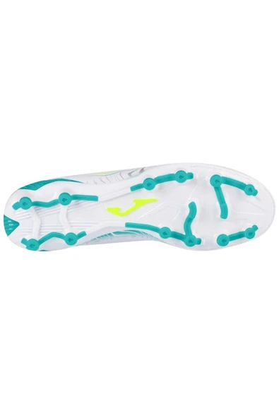 Joma Evolution 2402 EVOW2402FG Beyaz & Turkuaz Erkek Futbol Krampon - 4