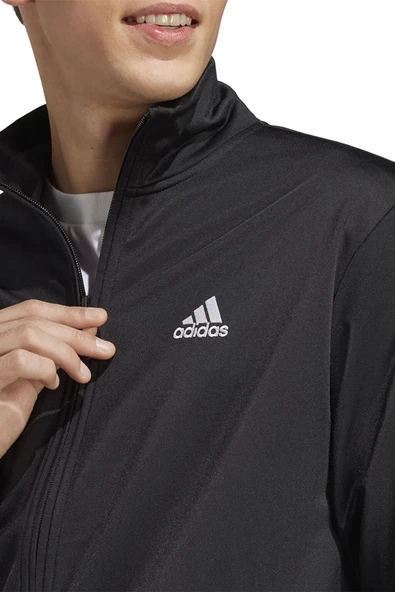 adidas M Lin Tr Tt Ts Siyah Erkek Eşofman Takımı - 4