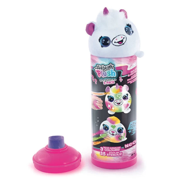 Airbrush Plush Sürpriz Mi·ni· Neon Peluş 2’li Paket ürün görseli 1