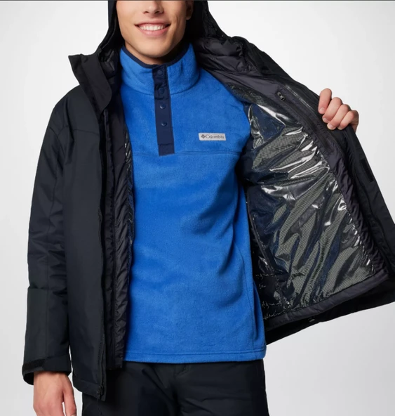 Columbia Whirlibird V™ Interchange Jacket Siyah Erkek Outdoor Kayak Mont WM9191 - Resim 3