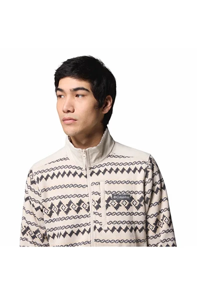 Columbia Sweater Weather™ Printed Half Zip II Kahverengi Erkek Outdoor Polar AO5809 - Resim 5