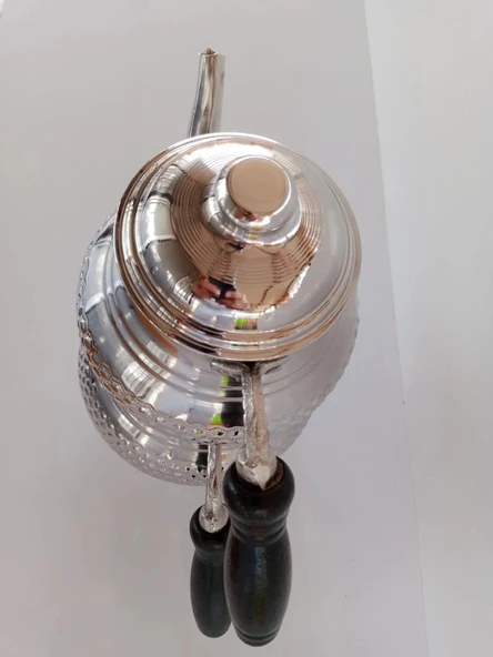 Bakır Çaydanlık. - Resim 5