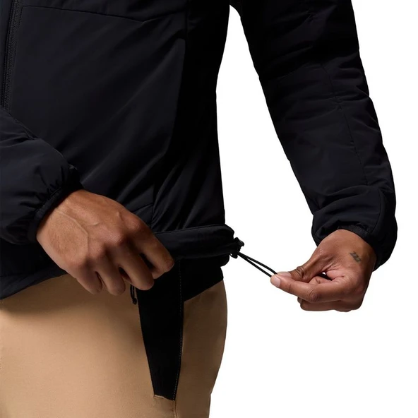 Columbai Silver Leaf™ Lite Hooded Jacket Siyah Erkek Outdoor Mont WO0604-010 - Resim 5