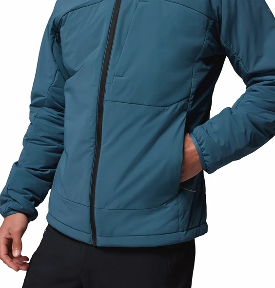 Columbia Silver Leaf™ Lite Hooded Jacket Erkek Outdoor Softshell Mont WO0604-429 - Resim 9