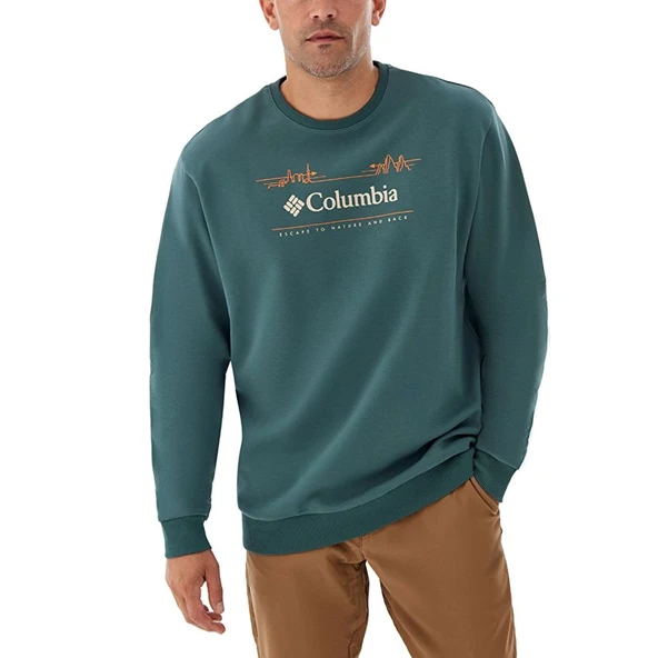 Columbia CSC Nature And Back Erkek Sweatshirt CS0329 - Resim 3