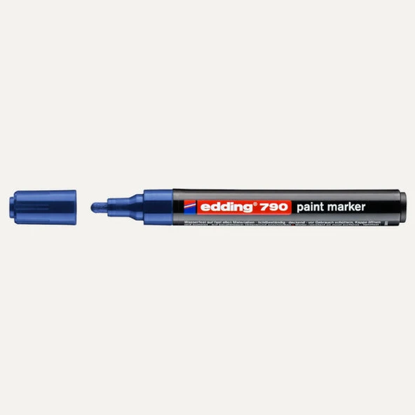 EDDİNG ED79003 790 Tam Örtücü Mavi Boya Kalemi ürün görseli 1