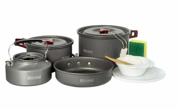 ORCAMP OR-OUT-1050 Out-1050 Kamp Tencere Seti ürün görseli
