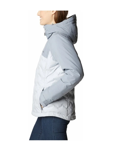 Columbia Grand Trek™ III Down Jacket Cirrus Gri Kadın Outdoor Mont WL3555 - Resim 3
