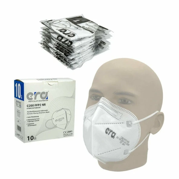 ERA ERA-C200 Solunum Maskesi C200 Ffp2 Nr Beyaz ürün görseli 1