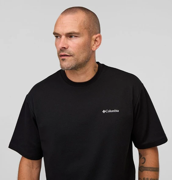 Columbia Csc M Label Chest Graphic Tee Erkek Tişört CS0470 - Resim 4