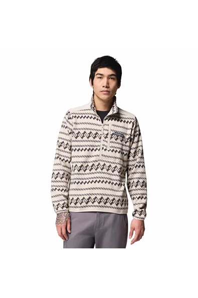 Columbia Sweater Weather™ Printed Half Zip II Kahverengi Erkek Outdoor Polar AO5809 ürün görseli