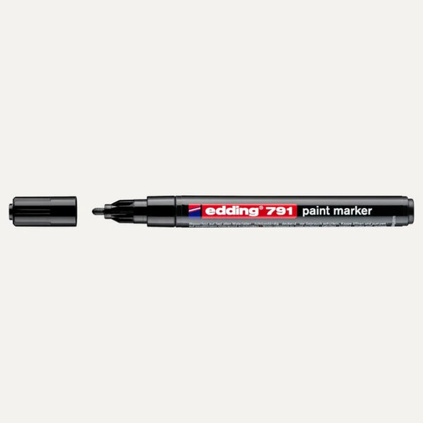 EDDİNG ED79101 791 Boya Dekor Markörü Siyah ürün görseli 1