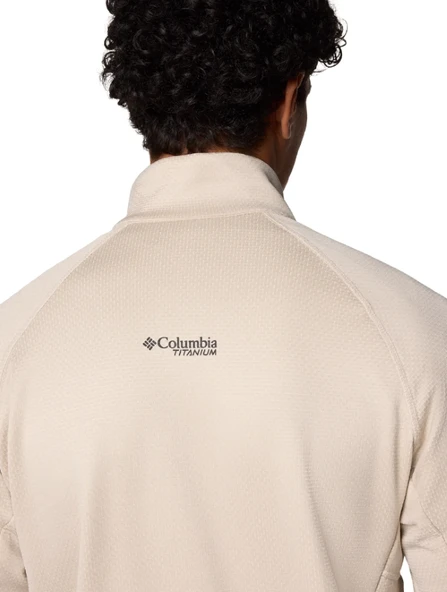Columbia Triple Canyon™ Grid Fleece FZ II Bej Erkek Outdoor Polar AO4789 - Resim 5