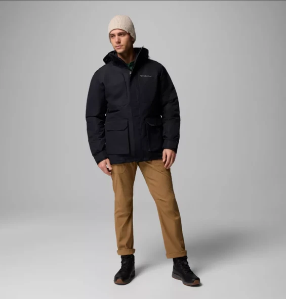 Columbai Landroamer™ Shirt Jacket Interchange Siyah Erkek Outdoor Mont WM4837-010 - Resim 2