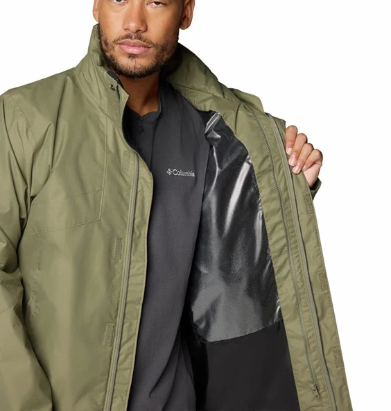 Columbia Bugaboo™ III Fleece Interchange Jacket Çağla Yeşil Erkek Outdoor Mont WM8497 - Resim 5