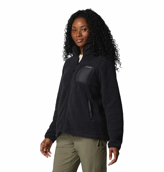 Columbia West Bend™ Full Zip II Siyah Kadın Outdoor Polar AK5171 - Resim 4