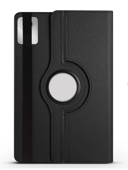 Lenovo M11 TB-330FU Uyumlu Standlı 360° Yatay Dikey Dönebilen Deri Tablet Kılıfı ürün görseli 1
