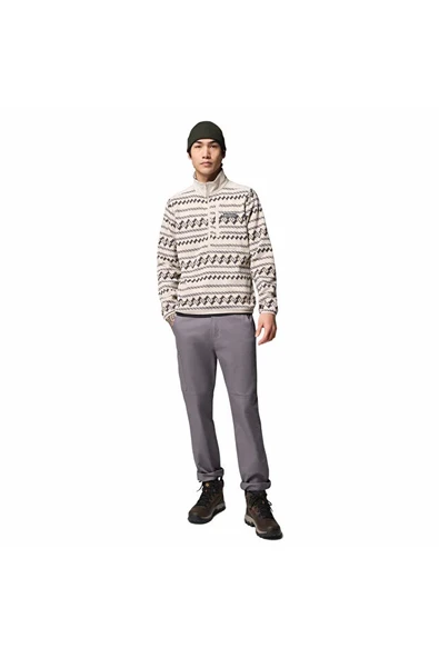 Columbia Sweater Weather™ Printed Half Zip II Kahverengi Erkek Outdoor Polar AO5809 - Resim 6
