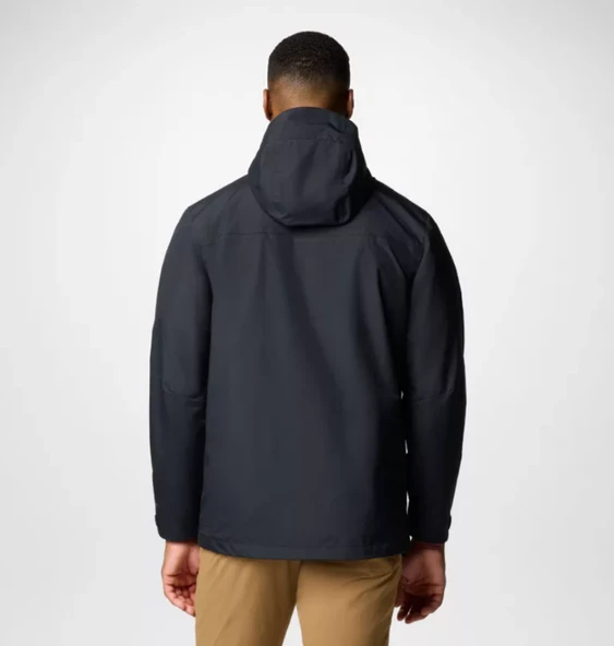 Columbia Landroamer™ II Jacket Siyah Erkek Outdoor Yağmurluk WM5369 - Resim 3