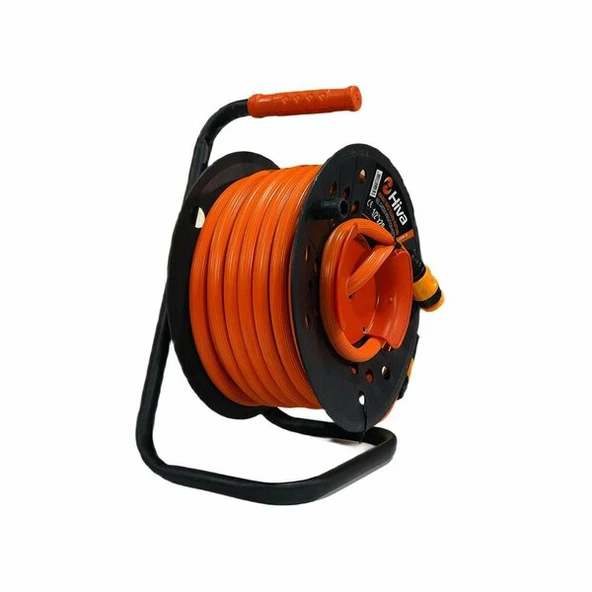 HİVA HB0020 Makaralı Bahçe Sulama Hortumu 1/2'' 20 Metre ürün görseli