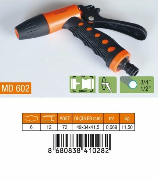 MEDALYAN MD 602 Otomatik Tetikli Tabanca ürün görseli