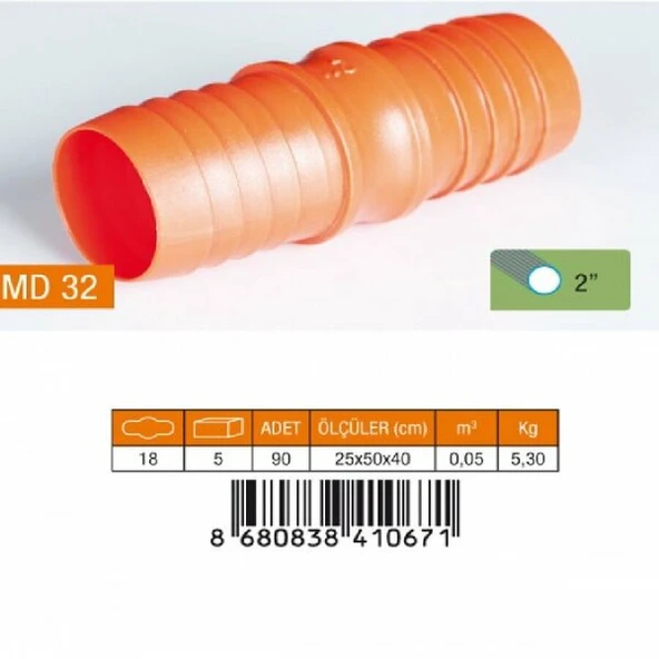 MEDALYAN MD 32 Normal Hortum Ekı 2" ürün görseli