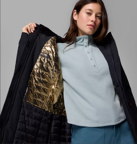 Columbia Payton Pass™ II Insulated Jacket Siyah Kadın Outdoor Mont WL7660 - Resim 3