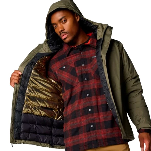 Columbia Oak Harbor™ II Insulated Jacket Çağla Yeşil Erkek Outdoor Mont WM3085 - Resim 2