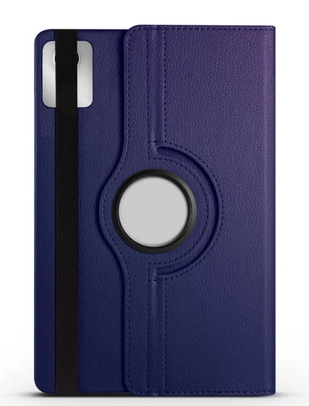 Lenovo M11 TB-330FU Uyumlu Standlı 360° Yatay Dikey Dönebilen Deri Tablet Kılıfı - Resim 11