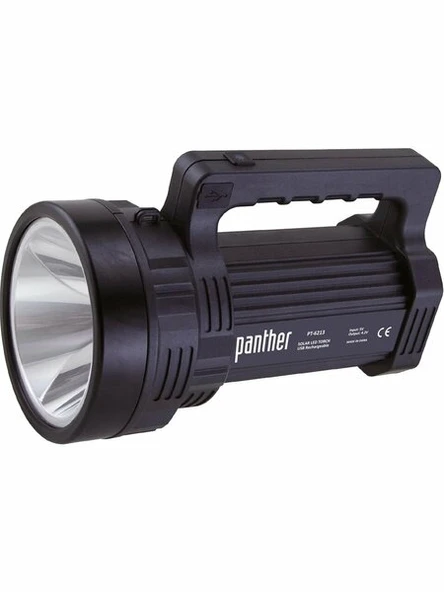 PANTHER PT6213 Pt-6213 Usb Şarjlı Solar El Feneri ürün görseli 1